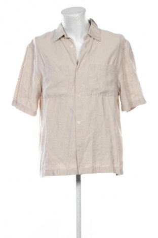 Męska koszula Zara, Rozmiar L, Kolor Beżowy, Cena 75,02 zł