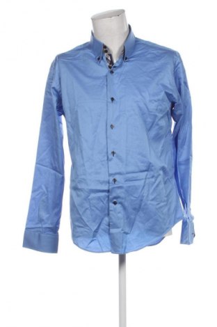 Cămașă de bărbați Zara, Mărime XL, Culoare Albastru, Preț 88,62 Lei