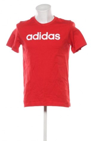 Herren T-Shirt Adidas, Größe M, Farbe Rot, Preis € 18,99