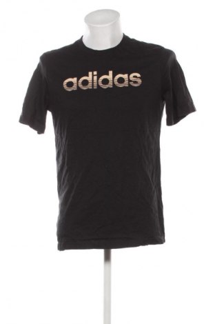Męski T-shirt Adidas, Rozmiar M, Kolor Czarny, Cena 81,99 zł