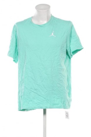 Ανδρικό t-shirt Air Jordan Nike, Μέγεθος XXL, Χρώμα Μπλέ, Τιμή 27,99 €
