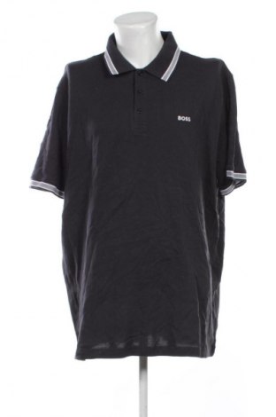 Męski T-shirt BOSS, Rozmiar 5XL, Kolor Niebieski, Cena 194,99 zł