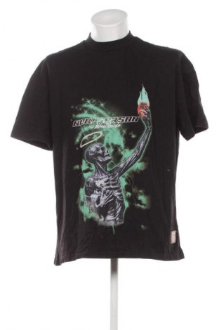 Męski T-shirt Boohoo, Rozmiar L, Kolor Kolorowy, Cena 37,99 zł