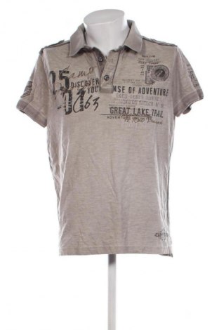 Męski T-shirt Camp David, Rozmiar L, Kolor Szary, Cena 101,99 zł