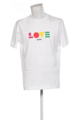 Férfi póló Esprit, Méret L, Szín Fehér, Ár 7 025 Ft