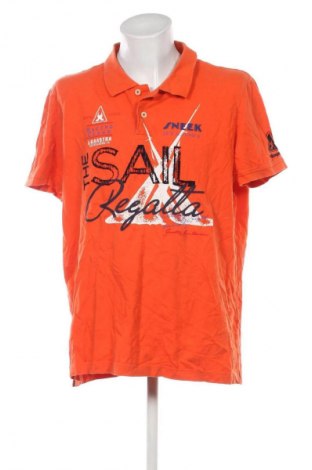 Męski T-shirt Gaastra, Rozmiar 3XL, Kolor Pomarańczowy, Cena 100,99 zł