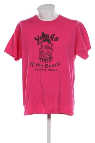 Pánské tričko  Gildan, Velikost XL, Barva Růžová, Cena  259,00 Kč