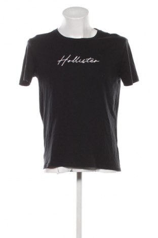 Męski T-shirt Hollister, Rozmiar M, Kolor Czarny, Cena 41,02 zł