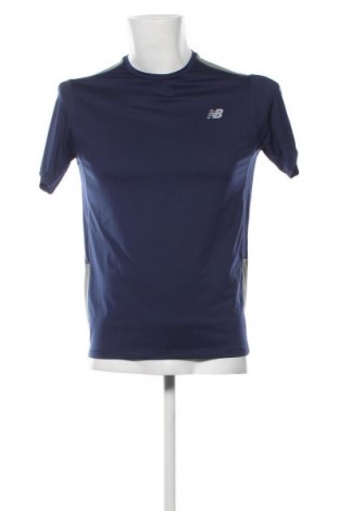 Męski T-shirt New Balance, Rozmiar S, Kolor Niebieski, Cena 67,99 zł