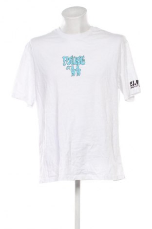 Męski T-shirt Pause Jeans, Rozmiar XL, Kolor Biały, Cena 64,30 zł