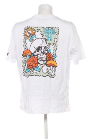 Męski T-shirt Pause Jeans, Rozmiar XL, Kolor Biały, Cena 64,30 zł