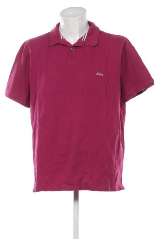 Męski T-shirt S.Oliver, Rozmiar 3XL, Kolor Fioletowy, Cena 55,99 zł
