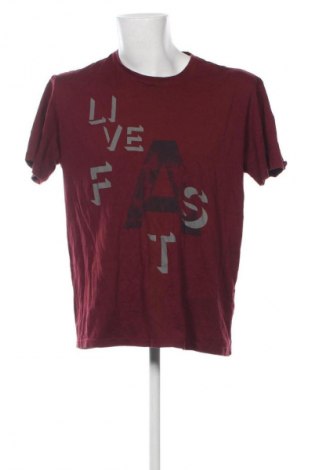 Męski T-shirt S.Oliver, Rozmiar XXL, Kolor Czerwony, Cena 54,99 zł