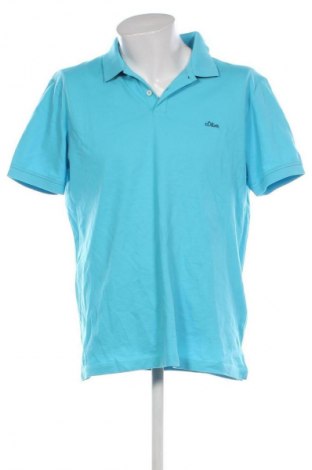Męski T-shirt S.Oliver, Rozmiar XL, Kolor Niebieski, Cena 59,99 zł