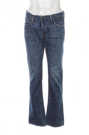 Męskie jeansy Abercrombie & Fitch, Rozmiar M, Kolor Niebieski, Cena 131,57 zł