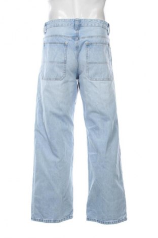 Blugi de bărbați Bershka, Mărime M, Culoare Albastru, Preț 104,00 Lei