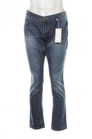 Męskie jeansy Clayton, Rozmiar L, Kolor Niebieski, Cena 169,60 zł