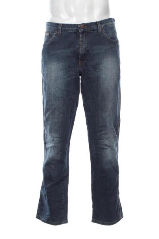 Męskie jeansy Wrangler, Rozmiar L, Kolor Niebieski, Cena 130,99 zł