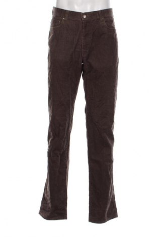 Pantaloni raiați de bărbați Bruhl, Mărime XL, Culoare Maro, Preț 84,99 Lei