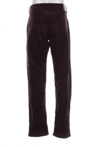 Pantaloni raiați de bărbați Canda, Mărime L, Culoare Roșu, Preț 45,99 Lei