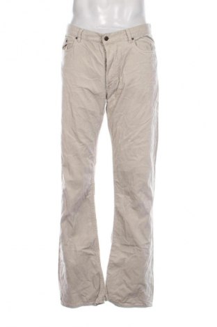 Męskie sztruksy H&M L.O.G.G., Rozmiar L, Kolor ecru, Cena 37,99 zł