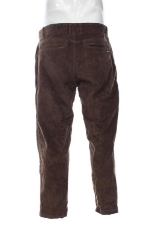 Pantaloni raiați de bărbați Pull&Bear, Mărime L, Culoare Maro, Preț 52,99 Lei