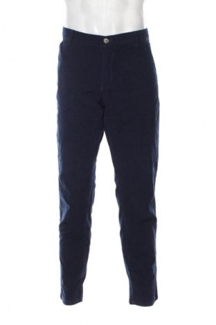 Ανδρικό κοτλέ παντελόνι Su, Μέγεθος L, Χρώμα Μπλέ, Τιμή 37,40 €
