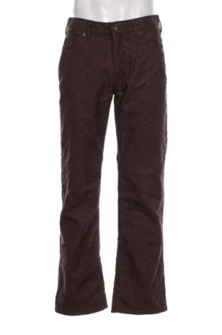 Pantaloni raiați de bărbați WE, Mărime L, Culoare Maro, Preț 56,99 Lei