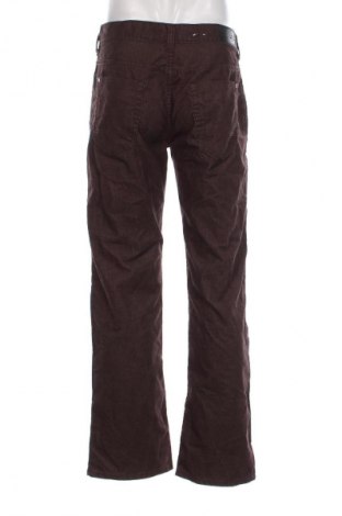 Pantaloni raiați de bărbați WE, Mărime L, Culoare Maro, Preț 56,99 Lei