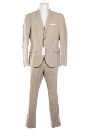 Costum de bărbați Isaac Dewhirst, Mărime XL, Culoare Bej, Preț 794,99 Lei