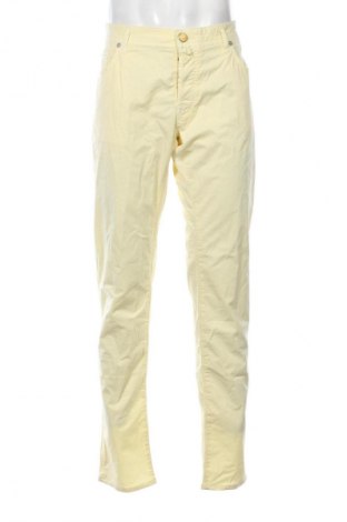Męskie spodnie Jacob Cohen, Rozmiar XL, Kolor Żółty, Cena 412,99 zł