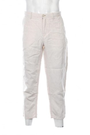 Męskie spodnie Mango, Rozmiar L, Kolor ecru, Cena 112,04 zł