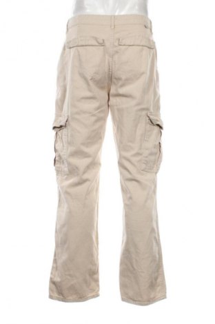 Męskie spodnie Pull&Bear, Rozmiar M, Kolor Beżowy, Cena 200,41 zł
