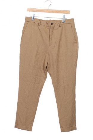 Мъжки панталон Zara, Размер L, Цвят Бежов, Цена 9,71 €