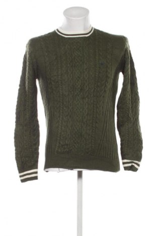 Ανδρικό πουλόβερ Beverly Hills Polo Club, Μέγεθος S, Χρώμα Πράσινο, Τιμή 13,99 €