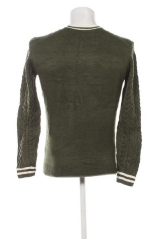 Ανδρικό πουλόβερ Beverly Hills Polo Club, Μέγεθος S, Χρώμα Πράσινο, Τιμή 13,99 €