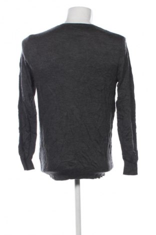 Ανδρικό πουλόβερ Dressmann, Μέγεθος L, Χρώμα Γκρί, Τιμή 11,99 €