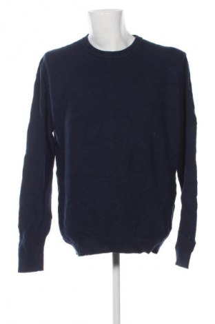 Ανδρικό πουλόβερ Dressmann, Μέγεθος XL, Χρώμα Μπλέ, Τιμή 12,99 €