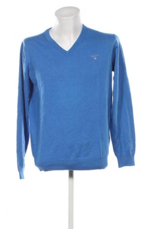 Ανδρικό πουλόβερ Gant, Μέγεθος L, Χρώμα Μπλέ, Τιμή 55,99 €