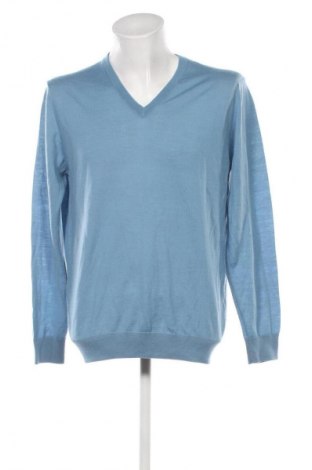 Męski sweter Guess By Marciano, Rozmiar XL, Kolor Niebieski, Cena 336,73 zł