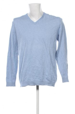 Ανδρικό πουλόβερ Manguun, Μέγεθος XL, Χρώμα Μπλέ, Τιμή 21,99 €