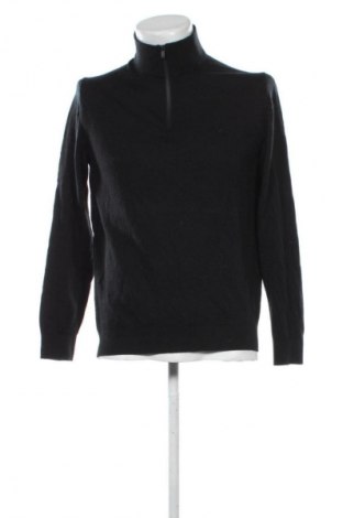 Ανδρικό πουλόβερ Massimo Dutti, Μέγεθος M, Χρώμα Μαύρο, Τιμή 32,00 €