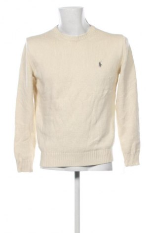 Męski sweter Polo Ralph Lauren, Rozmiar M, Kolor ecru, Cena 383,99 zł