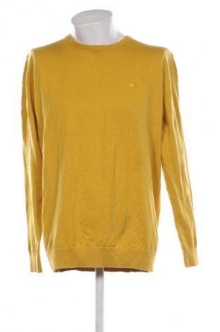 Ανδρικό πουλόβερ Tom Tailor, Μέγεθος XXL, Χρώμα Κίτρινο, Τιμή 18,99 €