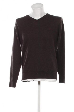Ανδρικό πουλόβερ Tommy Hilfiger, Μέγεθος L, Χρώμα Καφέ, Τιμή 54,99 €