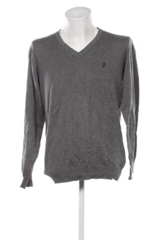 Męski sweter U.S. Polo Assn., Rozmiar XXL, Kolor Szary, Cena 145,99 zł