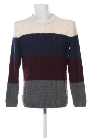 Férfi pulóver U.S. Polo Assn., Méret L, Szín Sokszínű, Ár 13 223 Ft