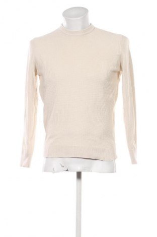 Męski sweter Zara, Rozmiar S, Kolor ecru, Cena 85,74 zł