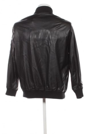Pánska kožená bunda  Bershka, Veľkosť M, Farba Čierna, Cena  25,00 €