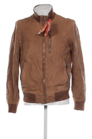 Męska skórzana kurtka Conbipel, Rozmiar XL, Kolor Beżowy, Cena 744,99 zł